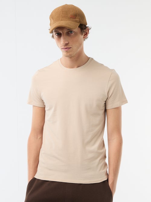 Effen T-shirt - Slim-fit - Kiabi