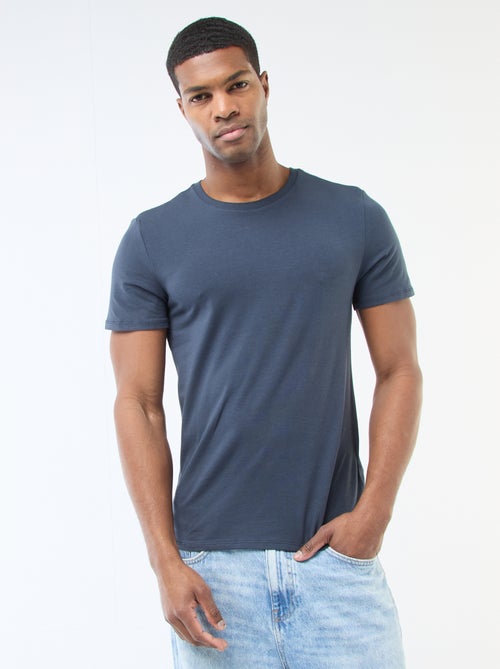 Effen T-shirt - Slim-fit - Kiabi