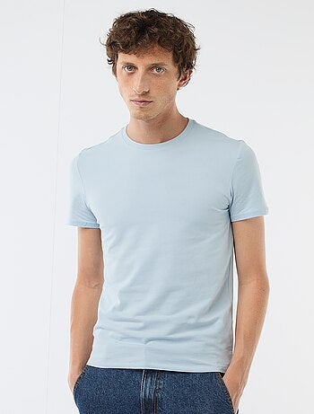 Effen T-shirt - Slim-fit