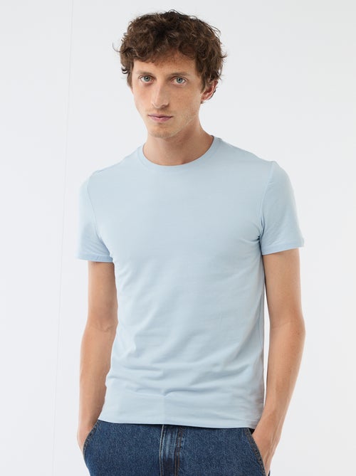 Effen T-shirt - Slim-fit - Kiabi