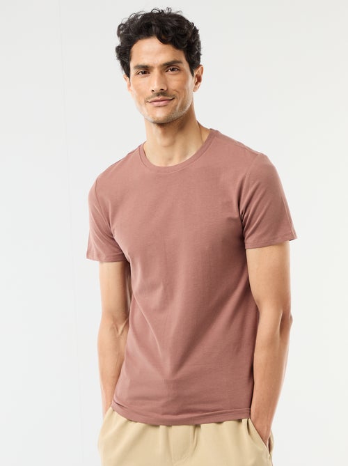 Effen T-shirt - Slim-fit - Kiabi