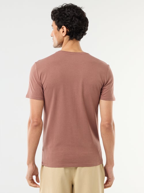 Effen T-shirt - Slim-fit - Kiabi
