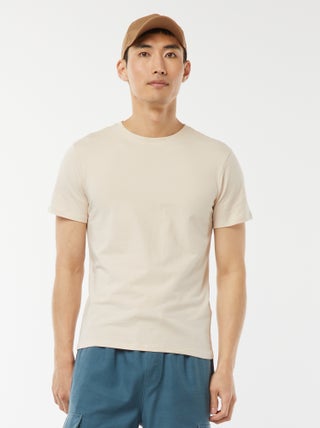 Effen T-shirt - Slim-fit