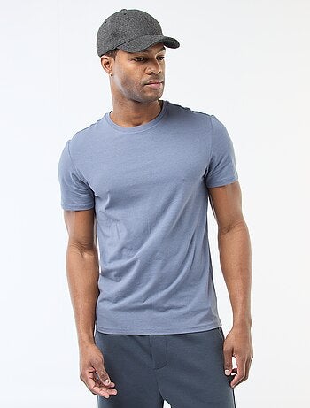 Effen T-shirt - Slim-fit