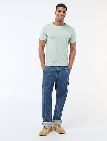 Effen T-shirt - Slim-fit