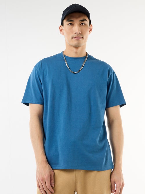 Effen T-shirt Comfort fit / Oversized - Kiabi