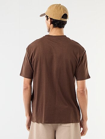Effen T-shirt Comfort fit / Oversized