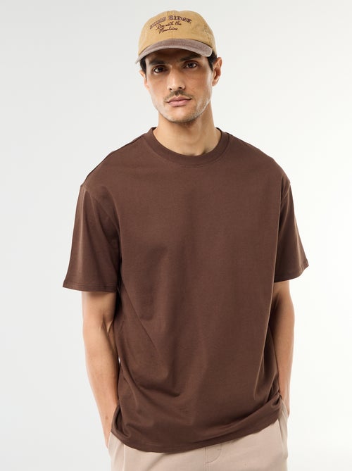Effen T-shirt Comfort fit / Oversized - Kiabi