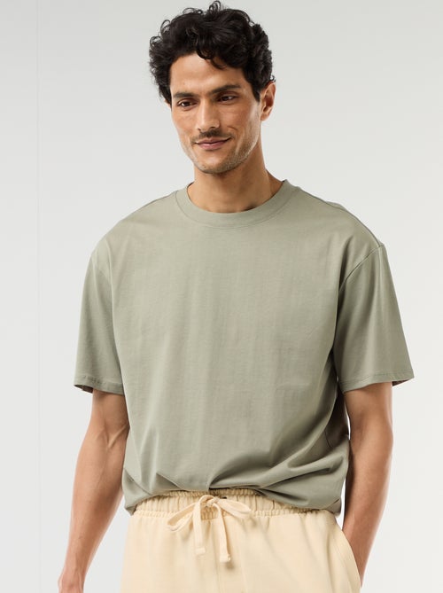 Effen T-shirt Comfort fit / Oversized - Kiabi