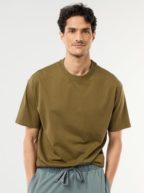 Effen T-shirt Comfort fit / Oversized - Kiabi