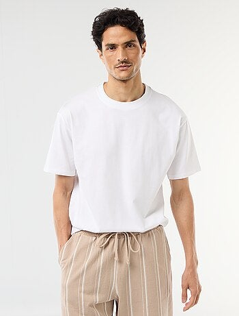 Effen T-shirt Comfort fit / Oversized
