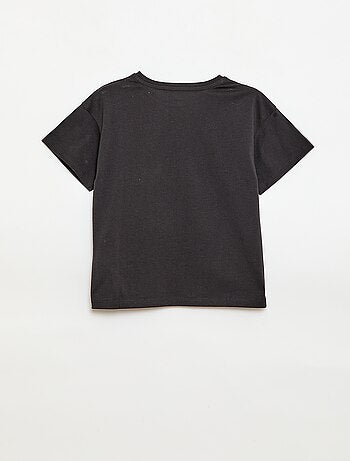 T-shirt 'Disney' 'Mickey' van effen katoen