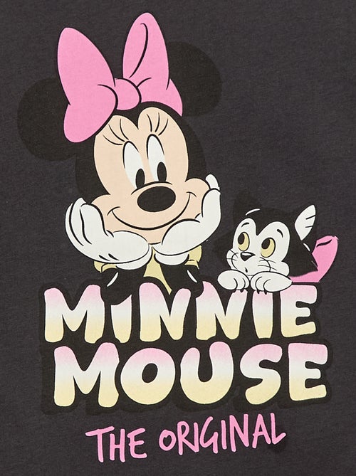 Effen T-shirt 'Disney' 'Minnie' van katoen - Kiabi