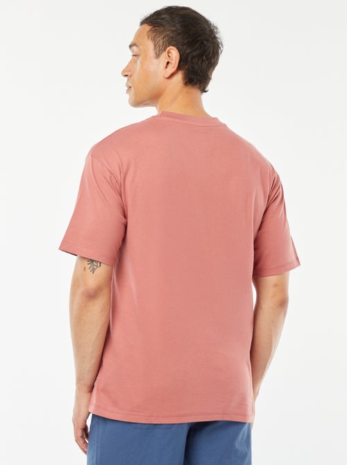 Effen T-shirt met borstzak - Kiabi