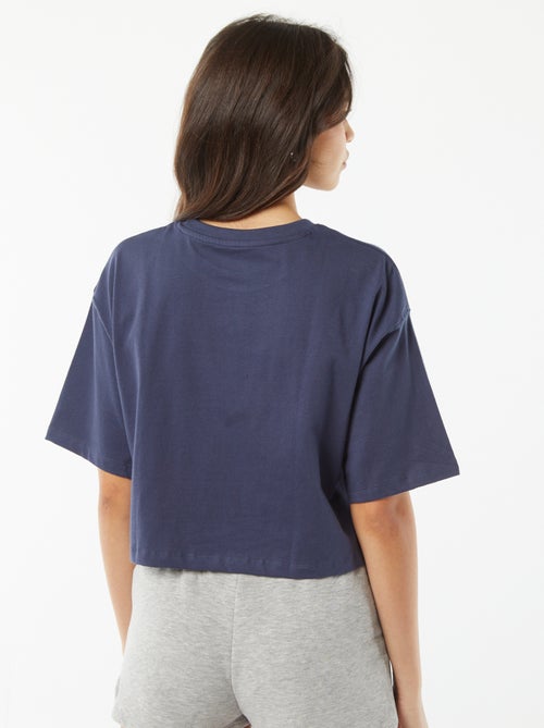 Effen T-shirt met korte mouw - Kiabi