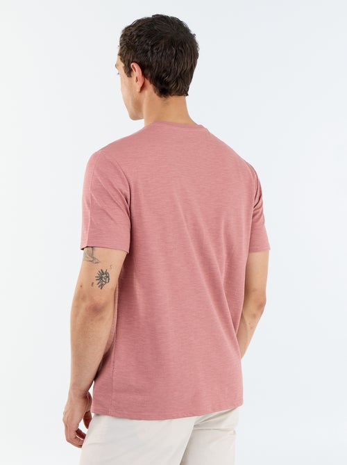 Effen T-shirt met korte mouwen - Kiabi Effen T-shirt met korte mouwen - Kiabi