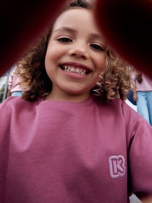 Effen T-shirt met korte mouwen voor kinderen - Kiabi - Kiabi