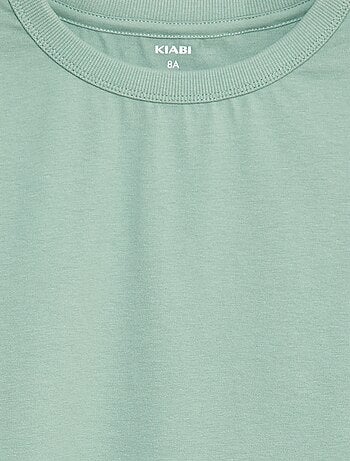 Effen T-shirt met lange mouwen