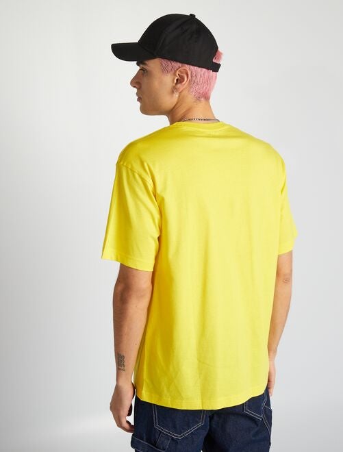 Effen T-shirt met ronde hals - Kiabi
