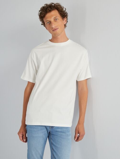 Effen T-shirt van jersey - Tough Cotton - Kiabi