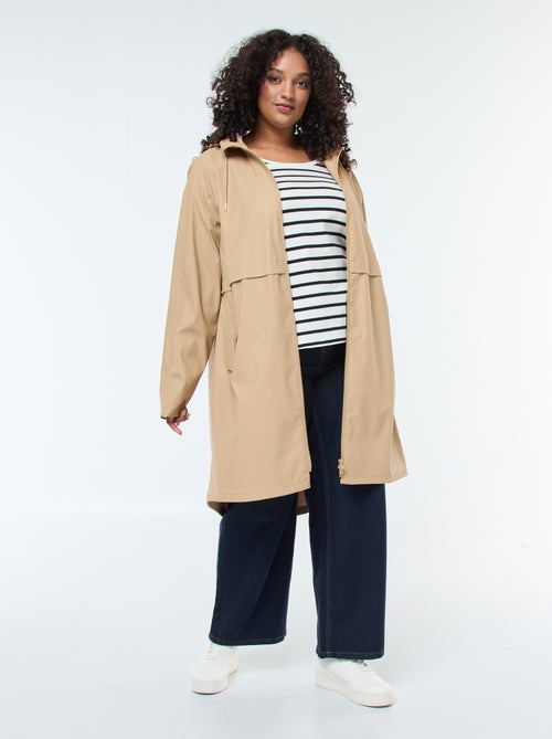 Effen T-shirt van jersey met lange mouw - Kiabi