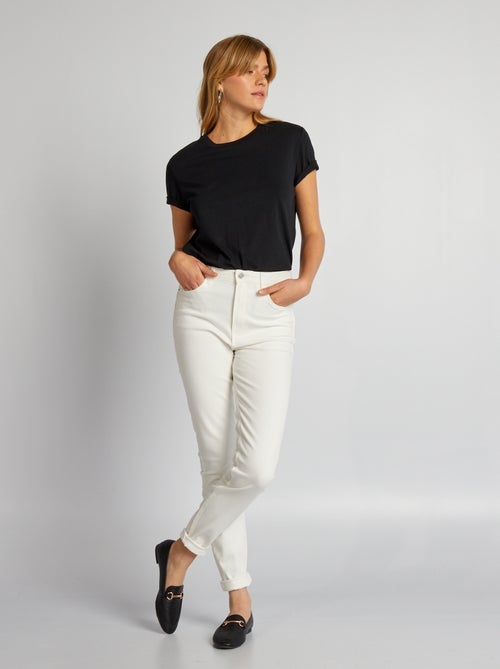 Effen T-shirt van jersey - Kiabi