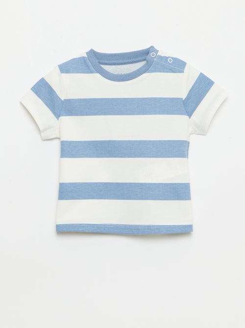 Effen T-shirt van jerseytricot - Kiabi Effen T-shirt van jerseytricot - Kiabi
