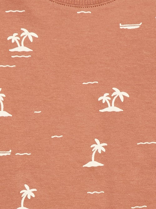 Effen T-shirt van jerseytricot - Kiabi