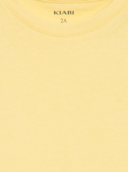 Effen T-shirt van jerseytricot - Kiabi