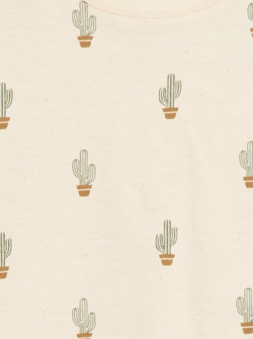 Effen T-shirt van jerseytricot - Kiabi