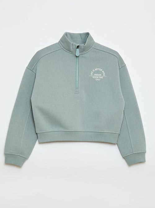 Effen trucker sweat - Kiabi Effen trucker sweat - Kiabi