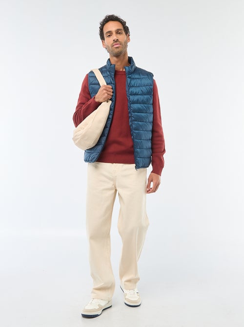 Effen trui met ronde hals - Kiabi