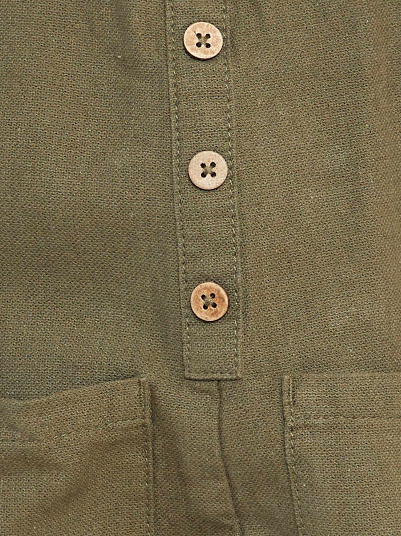 Effen tuinbroek groen - Kiabi