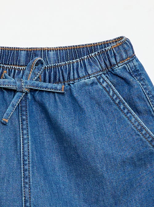 Effen twill short - Kiabi