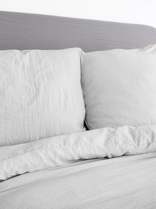 Effen, uiterst zachte dekbedset - Voor 1- of 2-persoonsbed - Kiabi