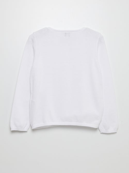 Effen vest met magneetknopen - makkelijk aan te trekken collectie - Kiabi