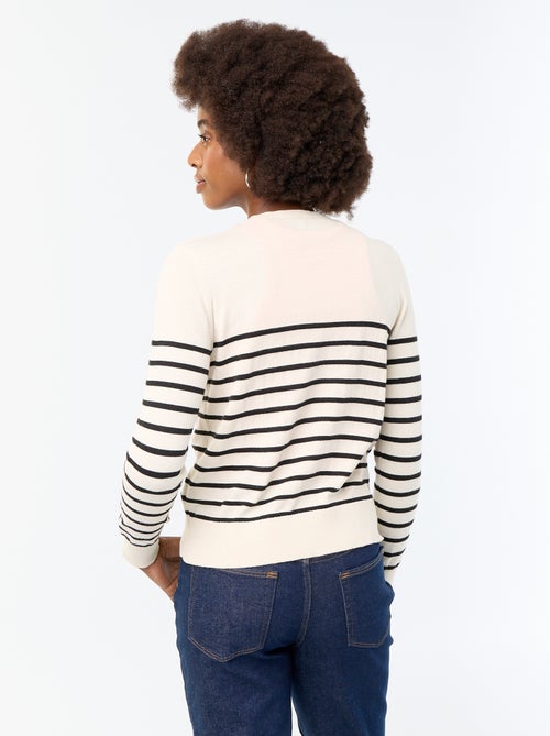 Effen vest met ronde hals - Kiabi Effen vest met ronde hals - Kiabi