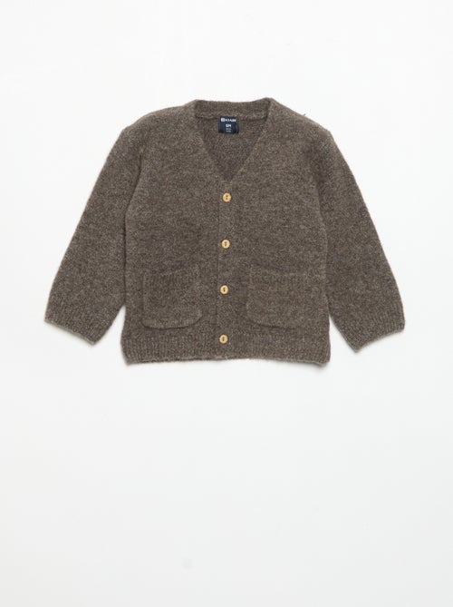 Effen vest met V-hals - Kiabi