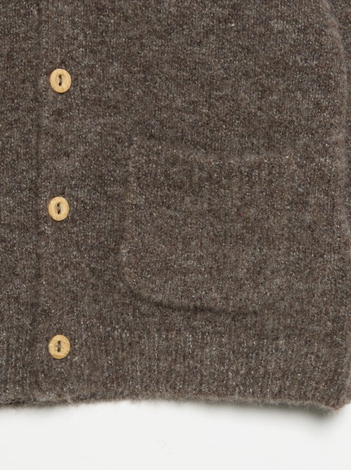 Effen vest met V-hals - Kiabi