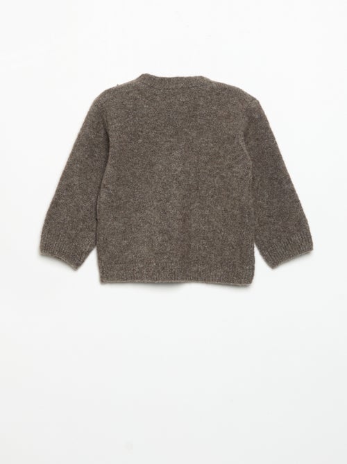 Effen vest met V-hals - Kiabi