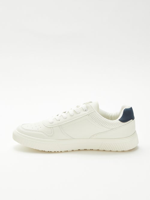 Effen vetersneakers - Kiabi