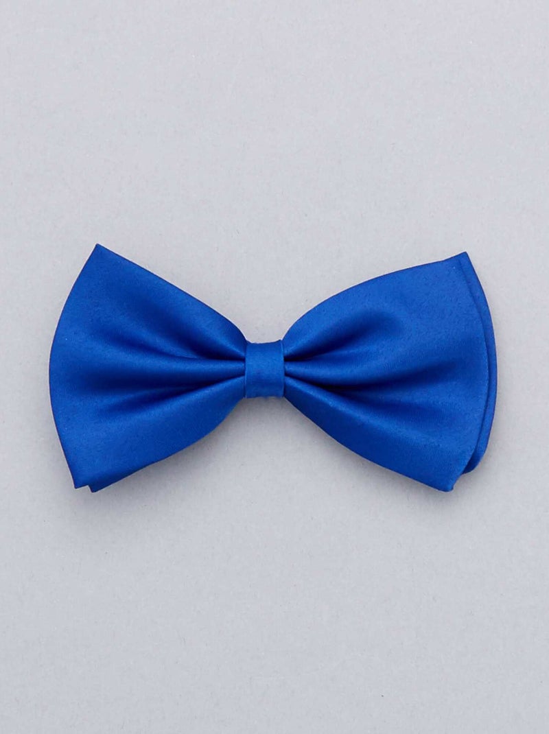Effen vlinderdasje blauw - Kiabi