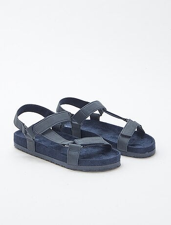 Effen wandelsandalen