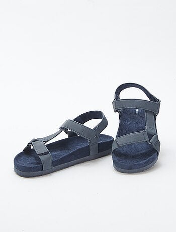 Effen wandelsandalen