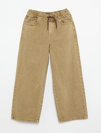 Effen wijde broek