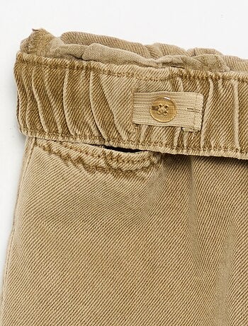 Effen wijde broek