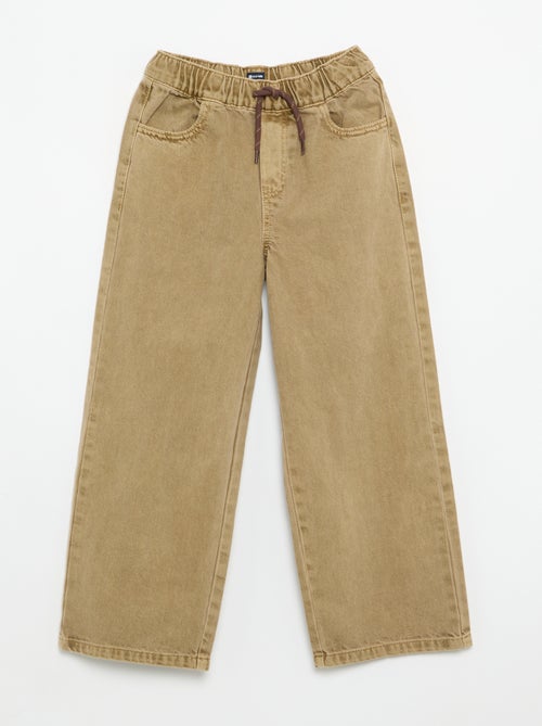 Effen wijde broek - Kiabi
