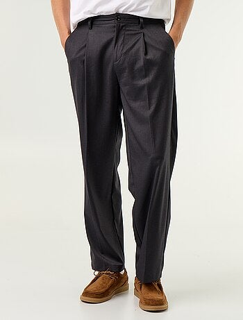 Effen wijde broek