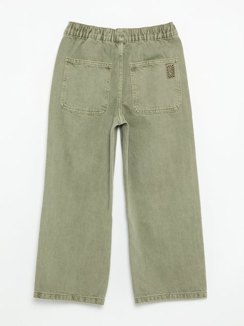 Effen wijde broek - Kiabi Effen wijde broek - Kiabi
