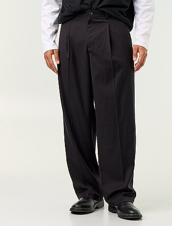 Effen wijde broek